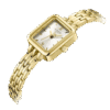 Julius Women's Gold-Tone Square Dial Bracelet Watch